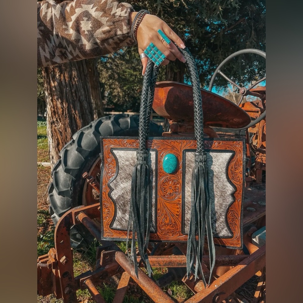 The Roper, A Haute Southern Hyde By Beth Marie Cowhide Tool
